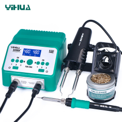 YIHUA 938BD+ Basic Version 2 in 1SMD Soldering Iron Hot Tweezer soldering station