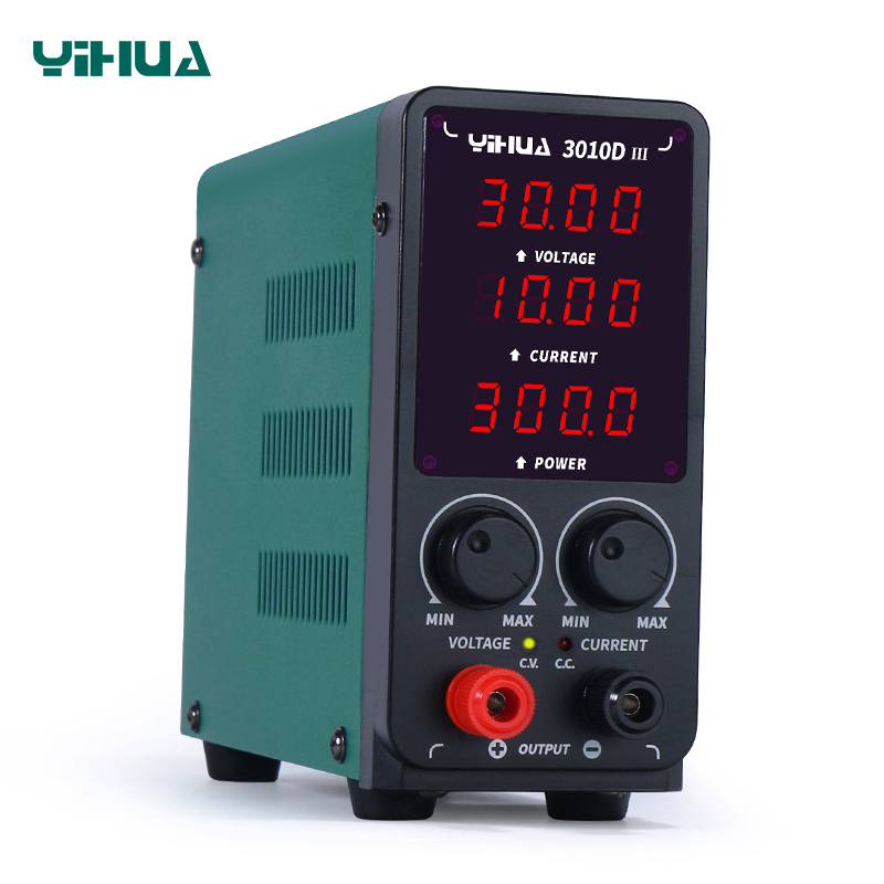 YIHUA 3010D-III Switching power supply 30V 10A DC output test machine repair station DC power supply