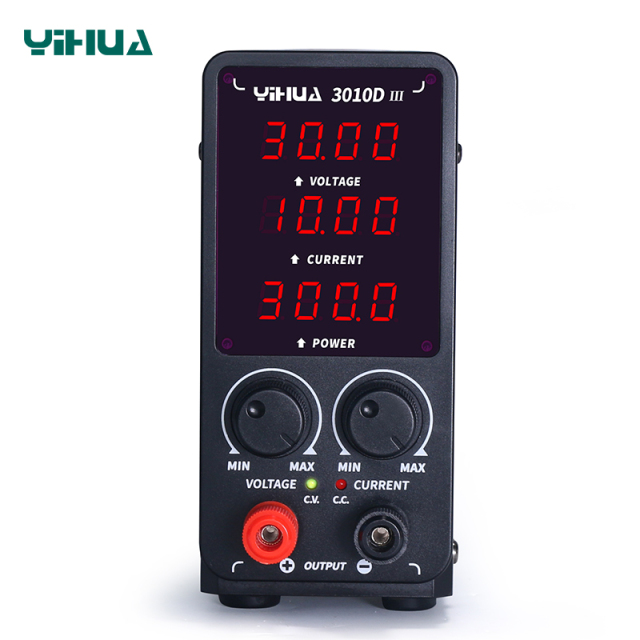 YIHUA 3010D-III Switching power supply 30V 10A DC output test machine repair station DC power supply