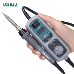 YIHUA 908D ESD mobile phone repair digital soldering desoldering iron rework station Thermostatic soldering iron station
