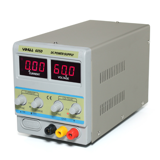 YIHUA 602D/603D/605D 60V series laboratory switch mode variable voltage adjustable dc ac power supply