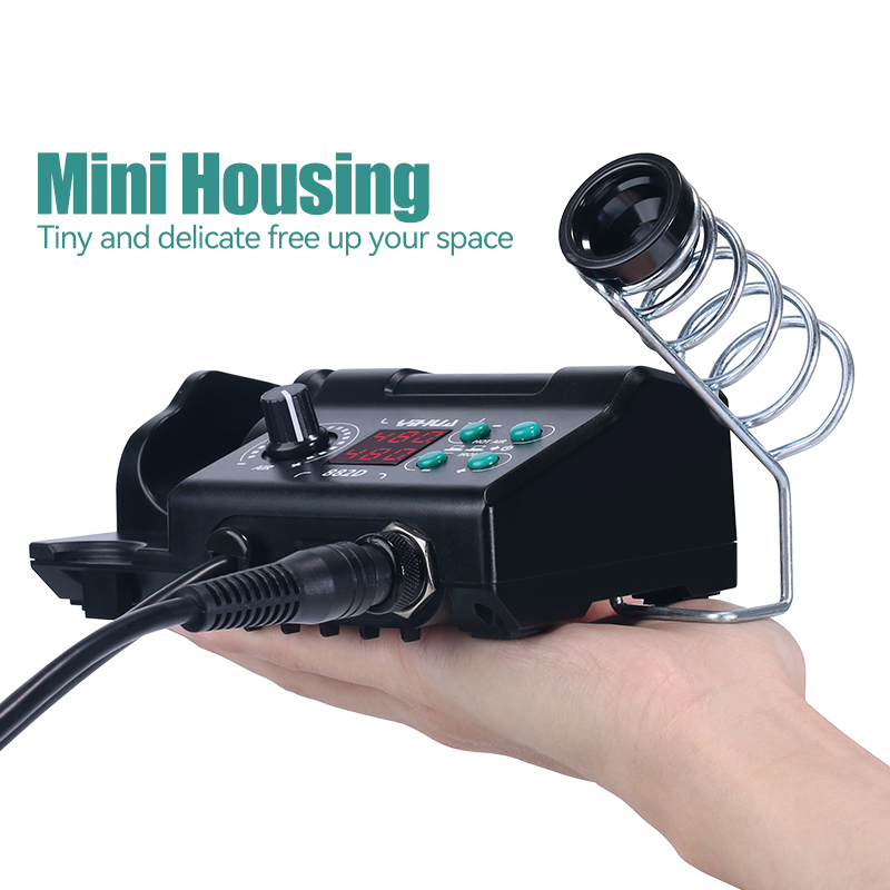 YIHUA 882D 2 in 1 Soldering Iron 60W Hot Air Rework Station BGA SMD Repair Tools Temperature Correction Sleep Soldering Station