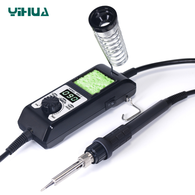 YIHUA 908D-II Portable Soldering Iron Anti Static Thermostat Electric Soldering Iron Station