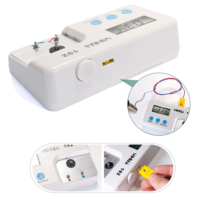 YIHUA 192 LCD Display Temperature Thermometer for soldering iron