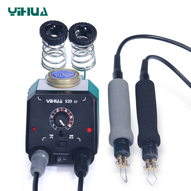 YIHUA 939D-VI/939D-V/939-VI-939-IV small size temperature can adjust Wood Burning tools Pyrography Station