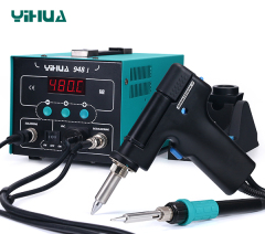 YIHUA 948-I 2 in 1 Multi Function Adjustable Soldering Iron Soldering Station Desoldering soldering station