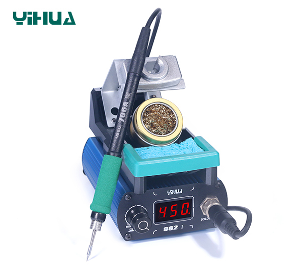 YIHUA 982-I C210 C245 Solder Iron Handle Electronic Welding Rework Soldering Station Rapidly Heating Soldering Iron Station