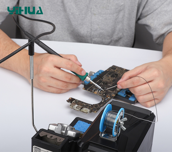 YIHUA 982D C210 and C245 compatible soldering iron handle multifunction Precision Soldering Station