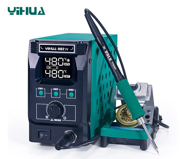 YIHUA 982-IV temperature adjustable ESD safe C210 245 precision soldering station