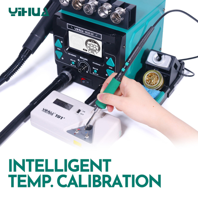 YIHUA 992D-III Large power 2 in 1 precision soldering rework station