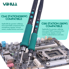 YIHUA 992D-III Large power 2 in 1 precision soldering rework station