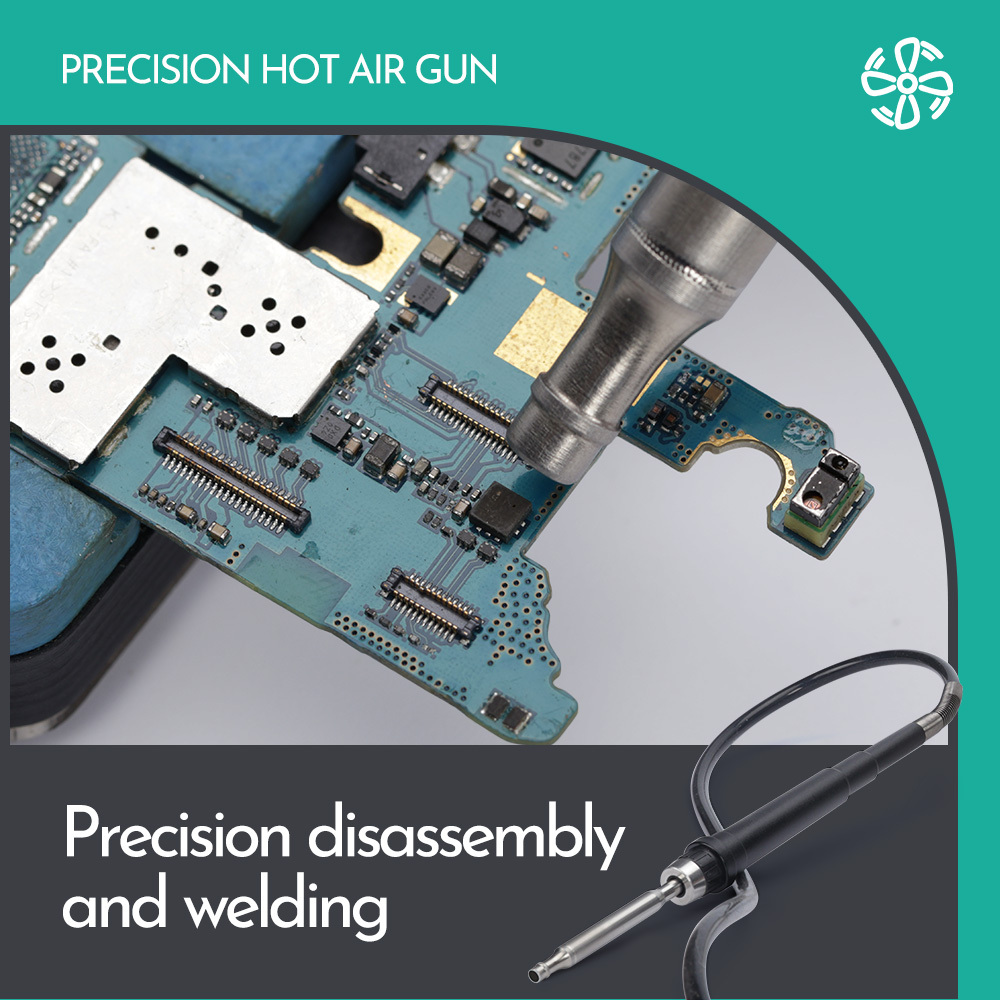 YIHUA 8509-I ESD Safe new type Micro Chips Hot Air Mini Desoldering Rework Soldering Station