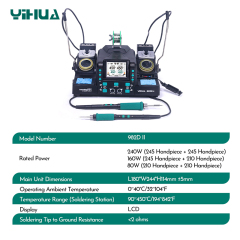 YIHUA 982D-II C210 C245 2 IN 1 Precision Soldering Station