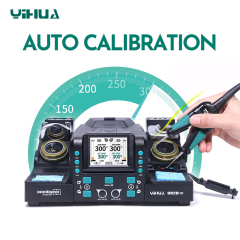 YIHUA 982D-III Compatible With C210 or C245 Micro Tweezers 2-IN-1 Precision Soldering Station