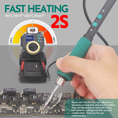 YIHUA 982-VI3 Precision Soldering Iron Station for MIWOQI 20V Battery Quick Heating Lead-Free Soldering