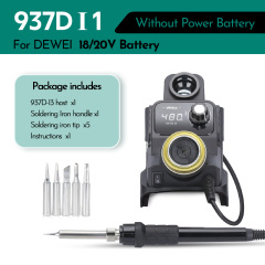 YIHUA 937D-I3 Digital Soldering Iron Station for MIWOQI 20V DC Battery Quick Heating Soldering
