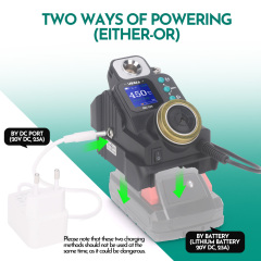 YIHUA 982-VI3 Precision Soldering Iron Station for MIWOQI 20V Battery Quick Heating Lead-Free Soldering
