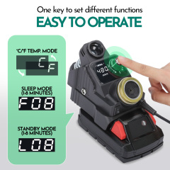 YIHUA 937D-I3 Digital Soldering Iron Station for MIWOQI 20V DC Battery Quick Heating Soldering