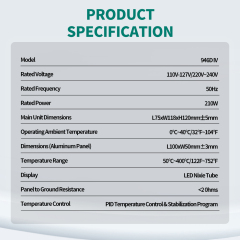 YIHUA 946D-IV Fast Heating Table Mini Split Separator BGA Preheat Soldering Station For Repair Remove PCB SMD Component