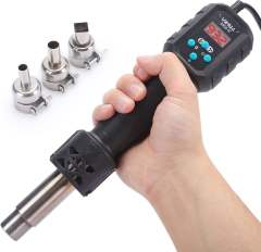 YIHUA 8858-IV Digital Continuous Temperature Control PP PVC Portable Hot Air Rework Station