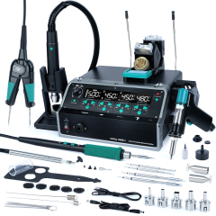 YIHUA 948D-IV 1410W Fast Heat 5 IN 1 Suction Sucker C245 Presicion Soldering Iron Hot Air Gun IC Picker Tin Remove Rework Station