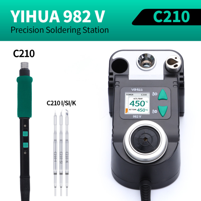 YIHUA 982-V Mobile Phone Repairing Tools C210 Precision Soldering Station