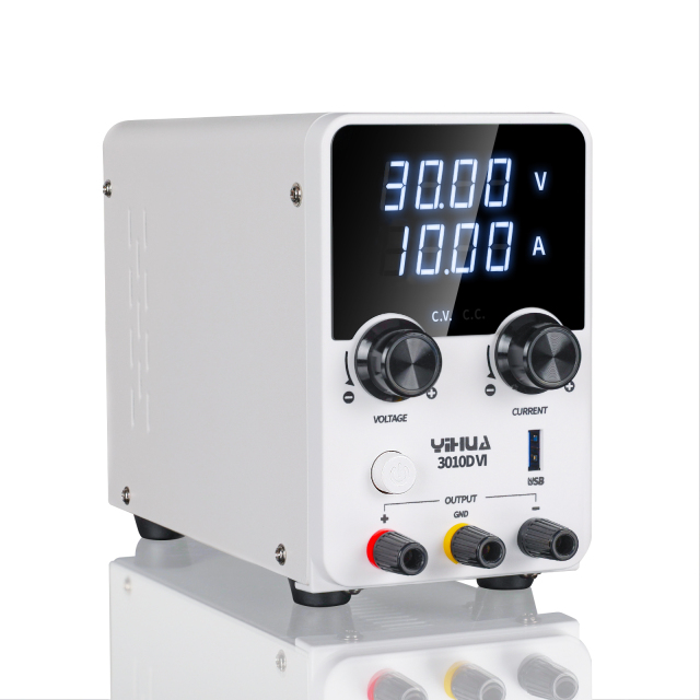 YIHUA 3010D VI Variable 30V 10A Single Output Digital Adjustable Switching DC Power Supply