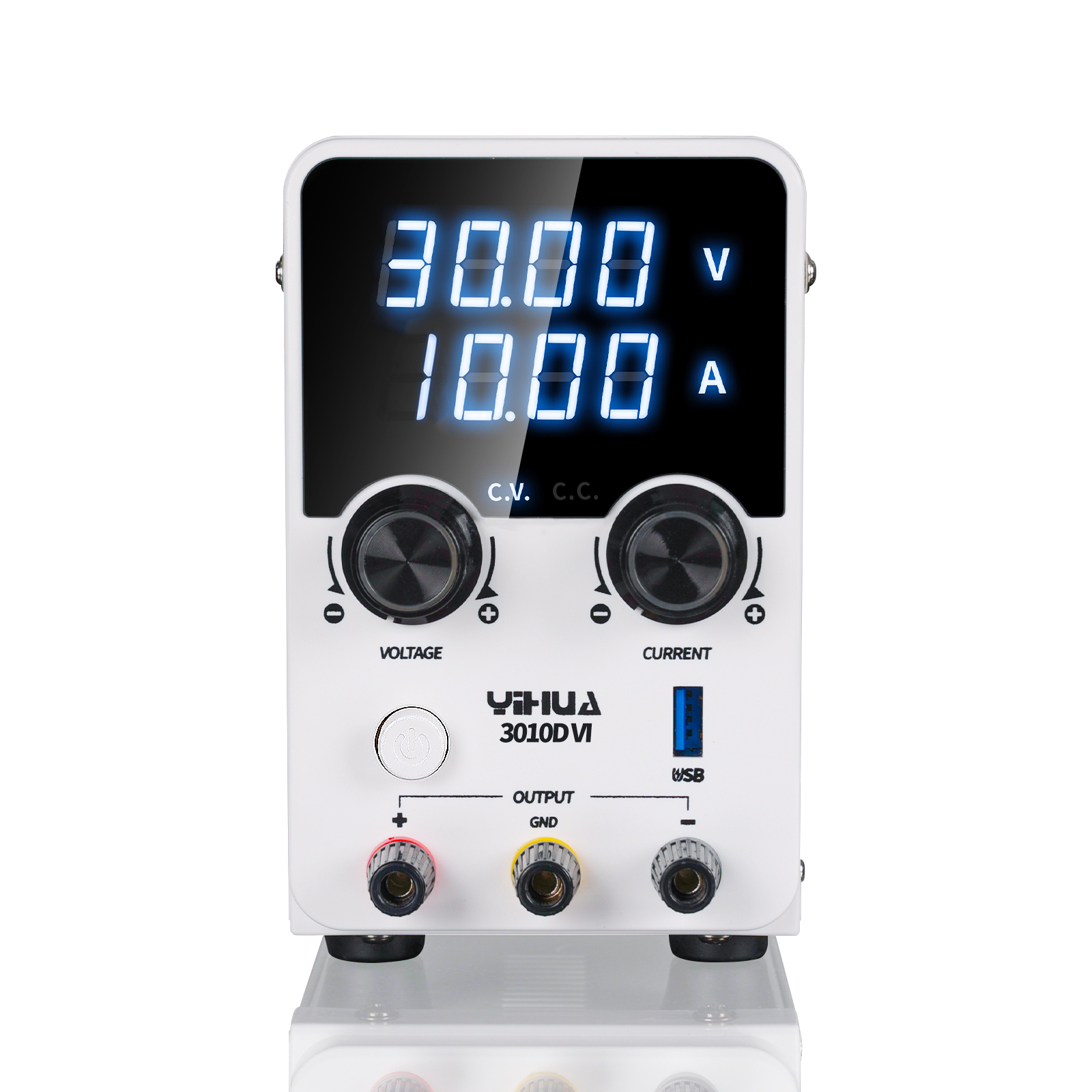 YIHUA 3010D VI Variable 30V 10A Single Output Digital Adjustable Switching DC Power Supply