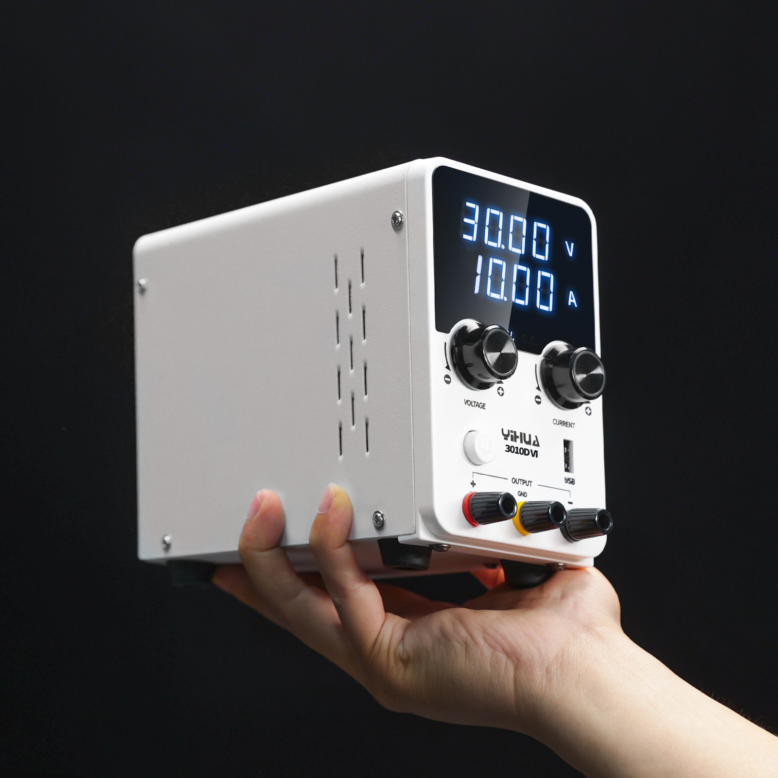 YIHUA 3010D VI Variable 30V 10A Single Output Digital Adjustable Switching DC Power Supply