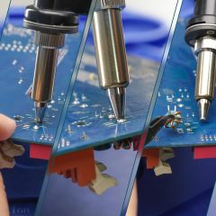 YIHUA 948D III Soldering Iron Desoldering Station Kit with Upgraded Desolder Tool, 110W EVO Solder Iron, Vacuum Pump, 3 Desoldering Nozzles, with Automatic Shutdown, Sleep Mode Functions.