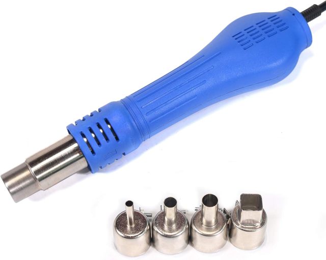YIHUA 853D USB 3A-Three Tools- Soldering Station, Hot Air Rework Station and Power Supply 0~3A, 0-15V with output and test modes. Also ºC/°F display, Digital Cal, Sleep Function
