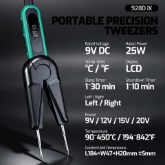 YIHUA 928D‑IX Digital Hot Tweezers, USB‑C PD QC Powered Tweezer Soldering Iron