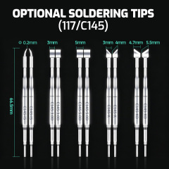 YIHUA 928D‑IX Digital Hot Tweezers, USB‑C PD QC Powered Tweezer Soldering Iron