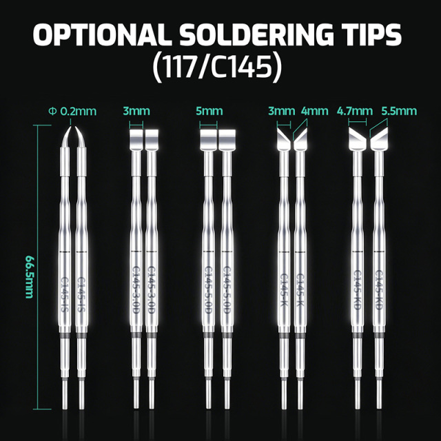 YIHUA 928D‑IX Digital Hot Tweezers, USB‑C PD QC Powered Tweezer Soldering Iron