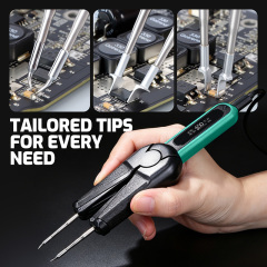YIHUA 928D‑IX Digital Hot Tweezers, USB‑C PD QC Powered Tweezer Soldering Iron
