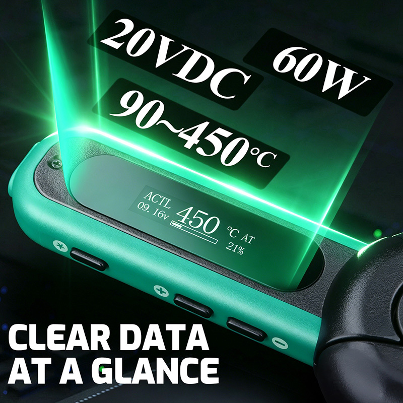 YIHUA 928D‑IX Digital Hot Tweezers, USB‑C PD QC Powered Tweezer Soldering Iron