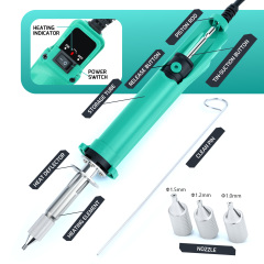 YIHUA 929D-VI 180W Electric Desoldering Pump Solder Sucker Desoldering Gun Kit