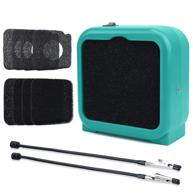 YIHUA 948DQ-V Soldering Fume Extractor with Flexible Clamp & Dual Filter System