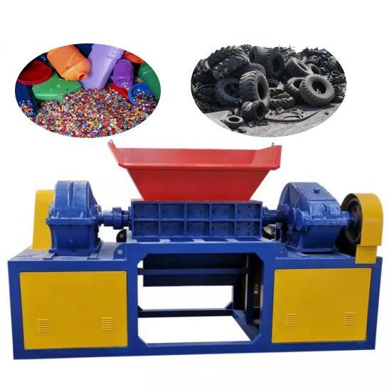 Dete Plastic Crushing Waste Flake Machine jaw Crusher pallet Shredder