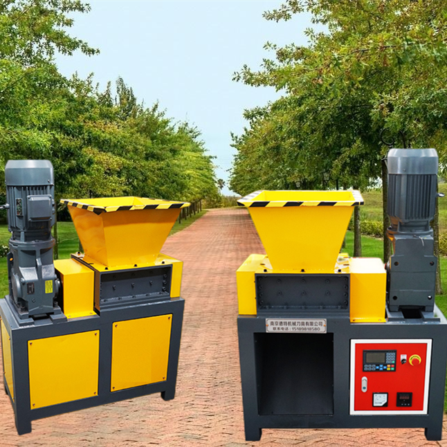 Dete Factory rubber waste recycled pet bottles pvc sheet crusher plastic pipe crushing machines