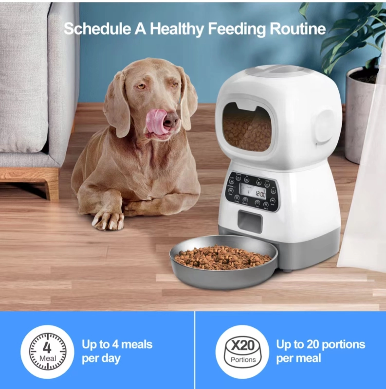 Automatic pet feeding machine