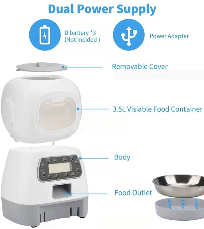 Automatic pet feeding machine
