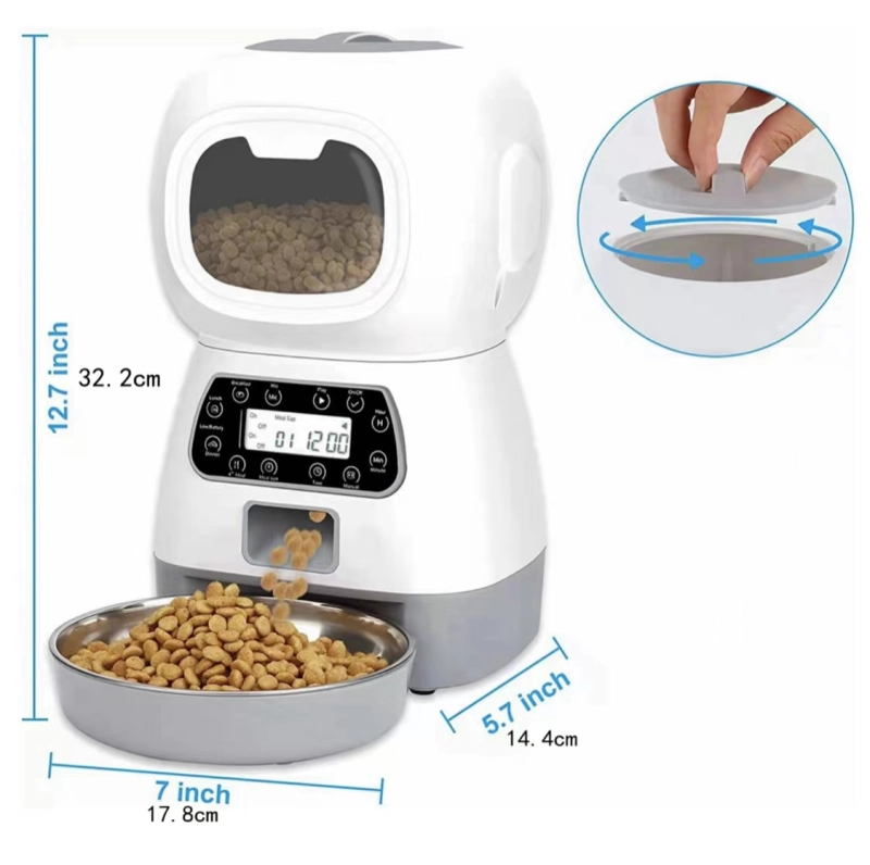 Automatic pet feeding machine