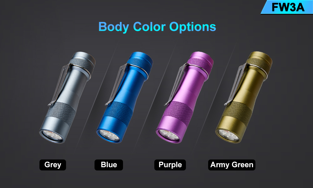 Lumintop FW3A 2800 Lumens BLF 18650 EDC Flashlight