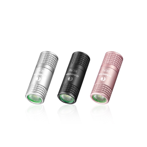 Lampe Torche Porte-clés Lumintop EDC Pico, Rose, 130 Lumens, Rechargeable USB-C