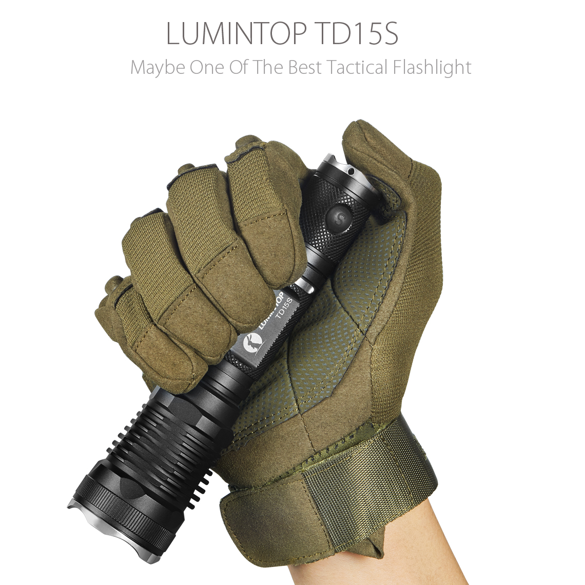 Lumintop TD15S 1000 Lumens Tactical Flashlight,Discontinued