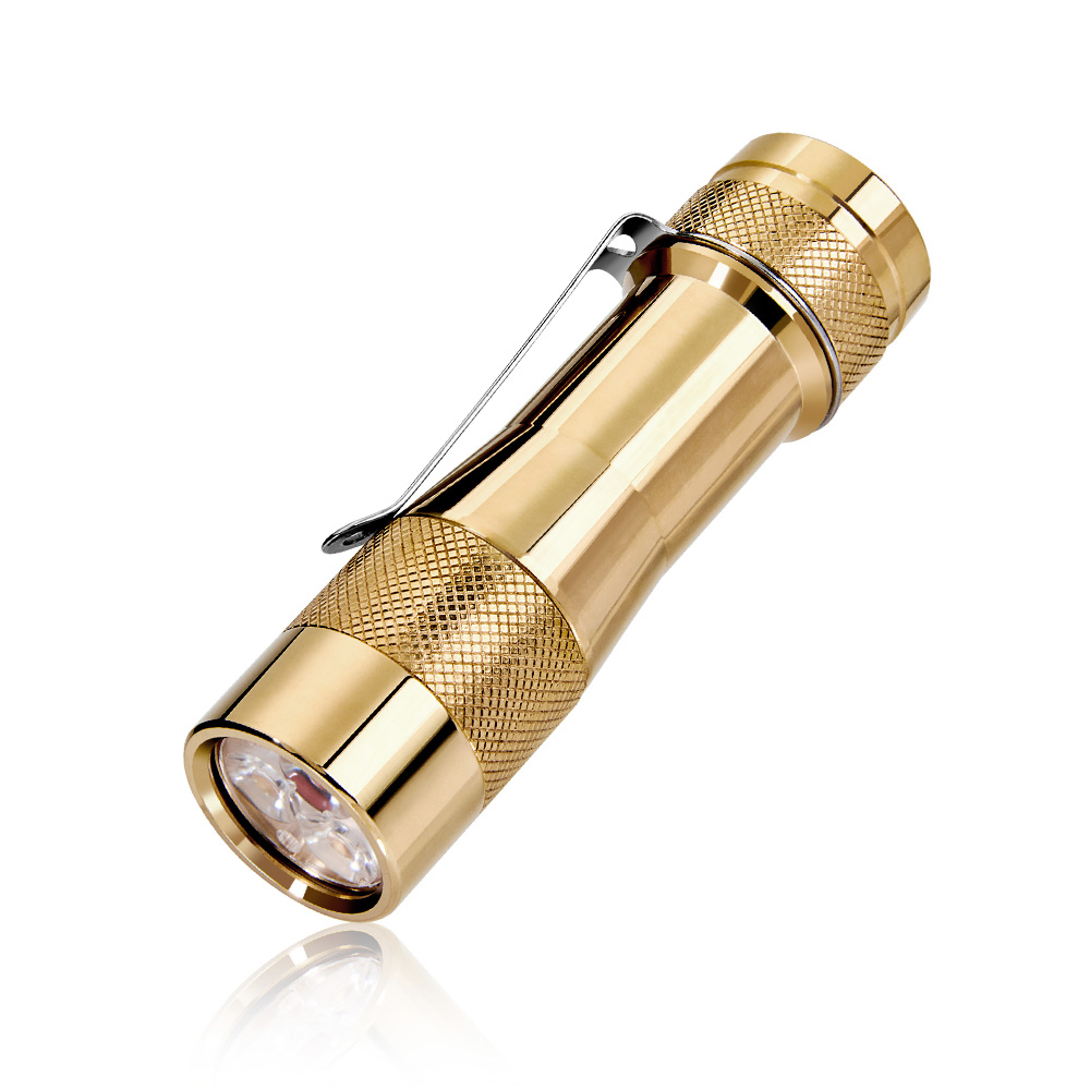 Lumintop FW3A Brass 2800 Lumens EDC Flashlight FW3B