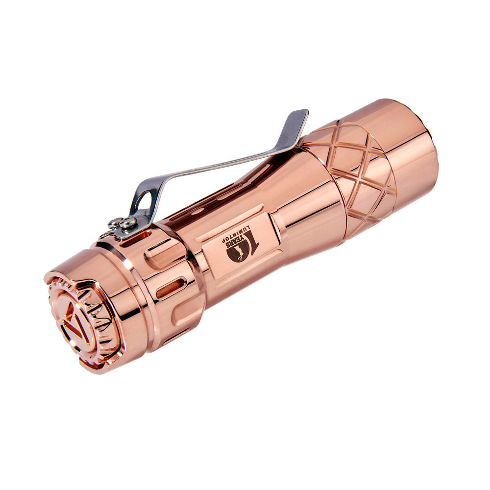 Lumintop LM10 Copper Brass 10 Years Anniversary 2800 Lumens Flashlight
