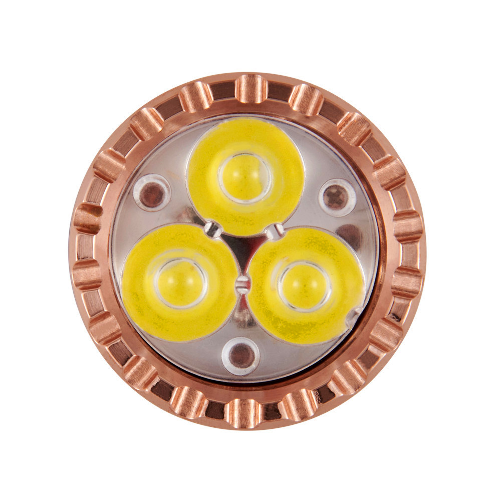 Lumintop LM10 Copper Brass 10 Years Anniversary 2800 Lumens Flashlight
