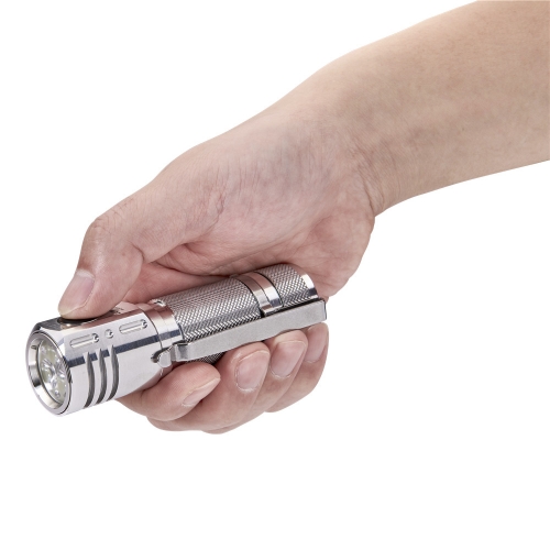 Lumintop EDC18 Raw Aluminum 2800 Lumens EDC Flashlight
